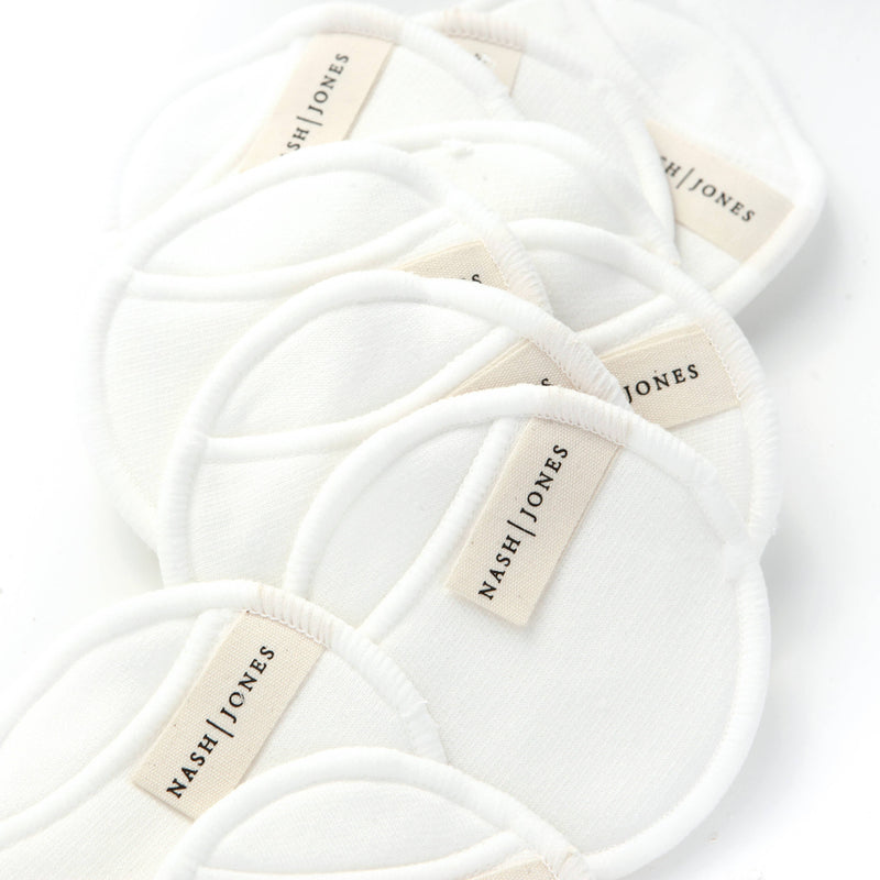 Nash + Jones | Bamboo Washpads - 10 reusable rounds