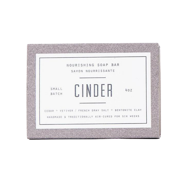 Woodlot | Cinder Nourishing Soap Bar - 4 oz