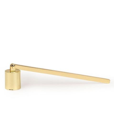 Candlefish | Brushed gold candle snuffer