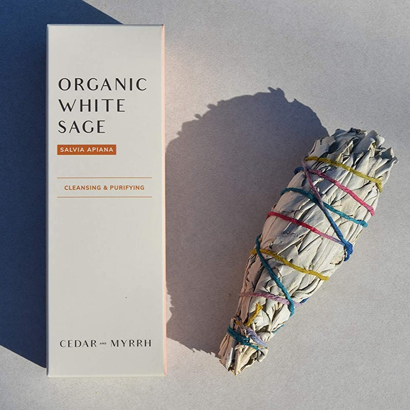 Cedar and Myrrh | Organic White Sage