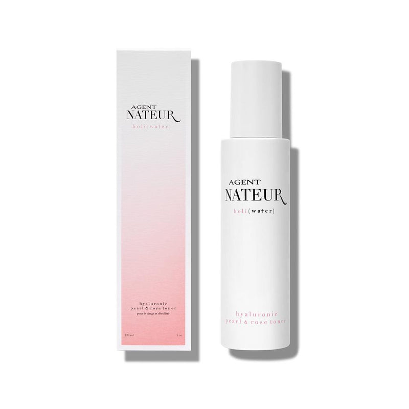Agent Nateur | h o l i ( water ) pearl and rose hyaluronic toner