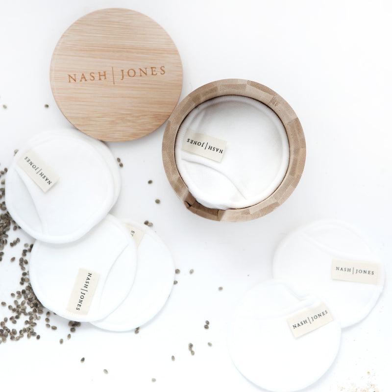 Nash + Jones | Bamboo Washpads - 10 reusable rounds