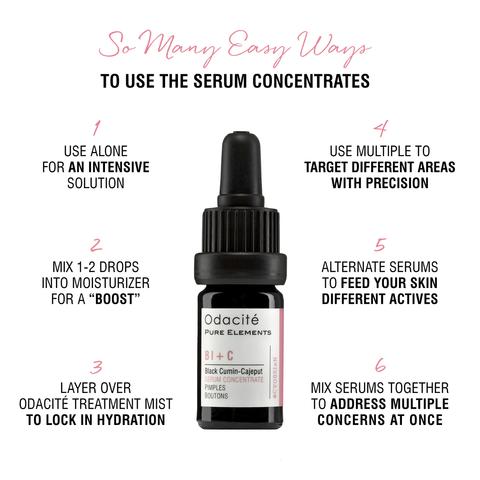 Odacite | [Bl+C] Pimples Black Cumin + Cajeput Serum Concentrate - 0.17 oz