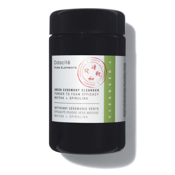 Odacite | Green Ceremony Powder to foam Cleanser Matcha + Spiulina - 3.5 oz