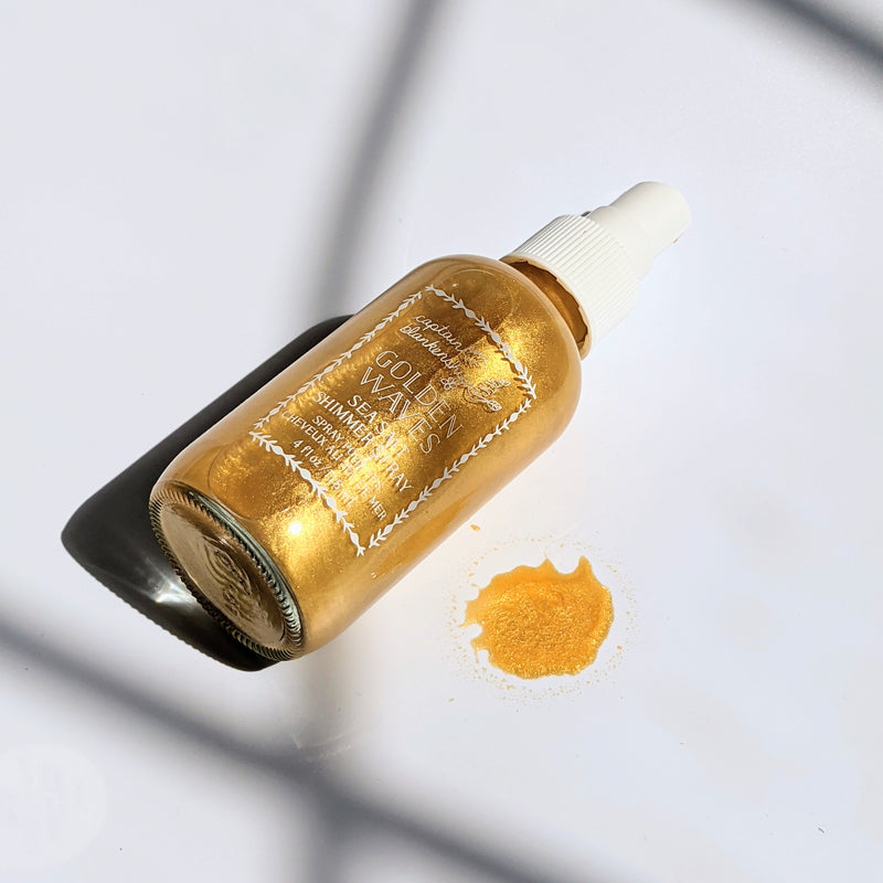 Captain Blankenship | Golden Waves Shimmer Sea Salt Hair Spray - 4 oz
