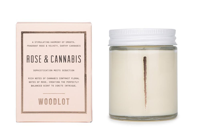 Woodlot | Rose & Cannabis Candle - 8oz