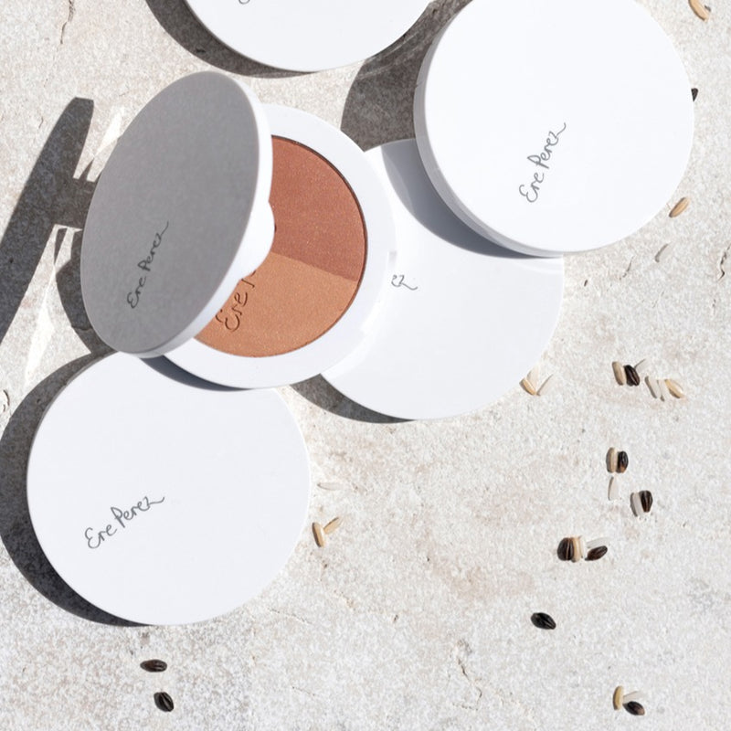 Ere Perez | Rice Powder Blush + Bronzer In Roma - 9g