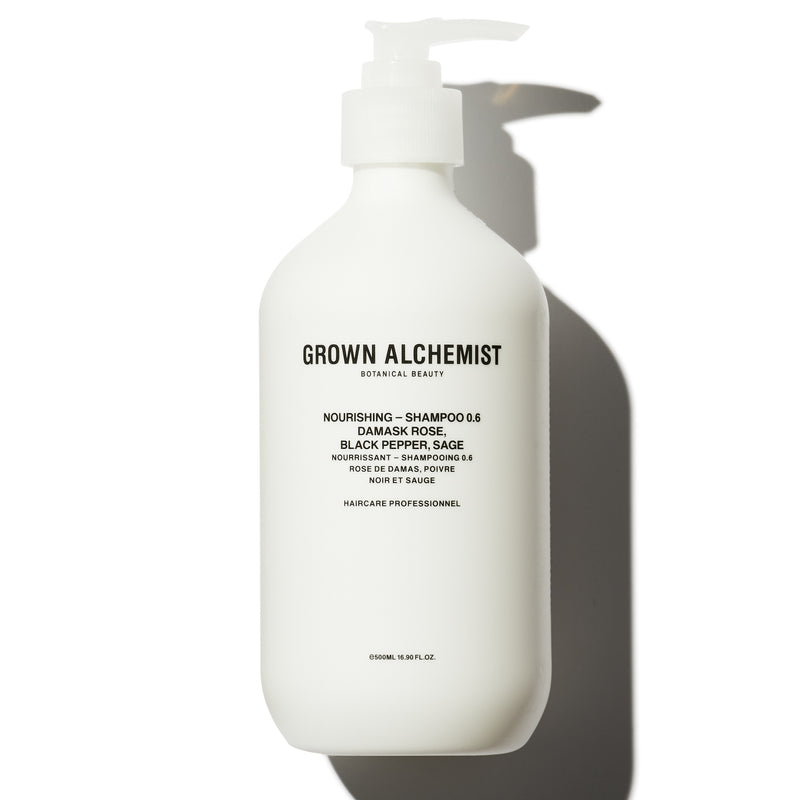 Grown Alchemist | Nourishing Shampoo 0.6: Damask Rose, Black Pepper, Sage - 16.90 fl oz