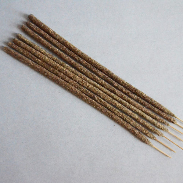 Cedar and Myrrh | Hand Rolled Lavender Flower Incense Stick