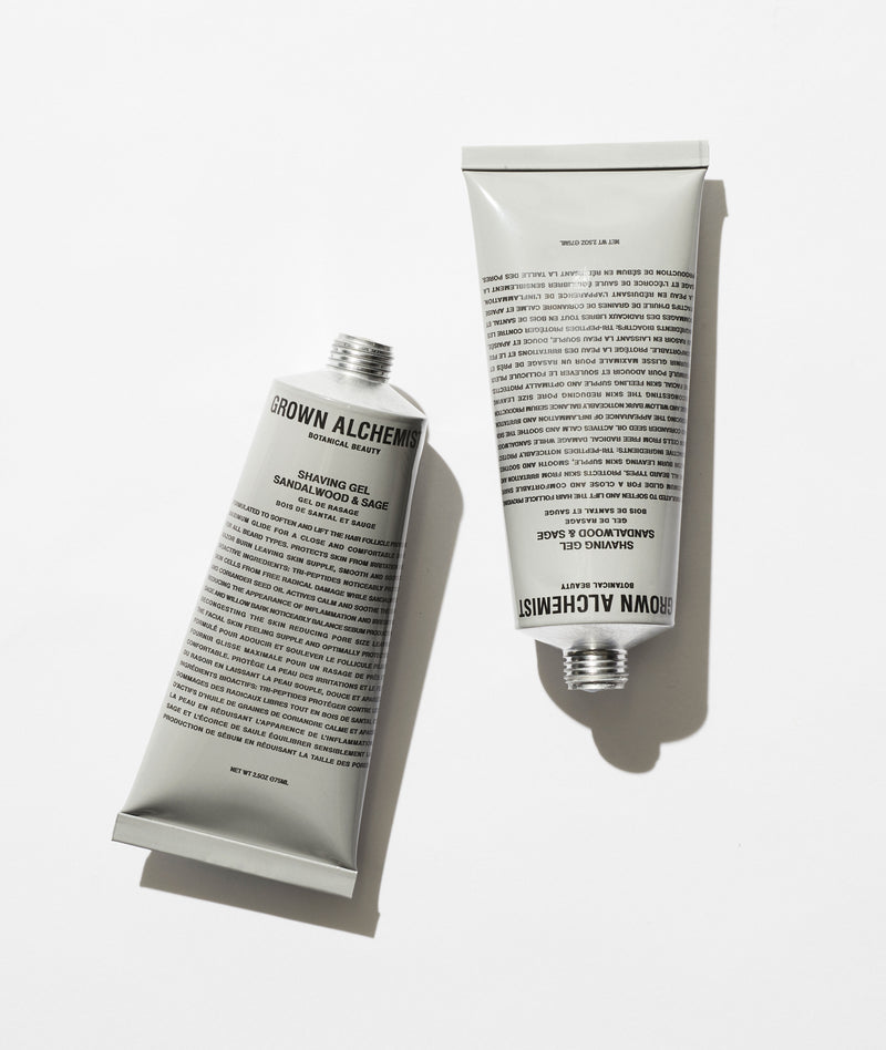 Grown Alchemist | Shaving Gel - Sandalwood, Sage 2.50 fl oz